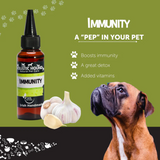 Holistic Hound Immunity for a  "A pep in your pet"