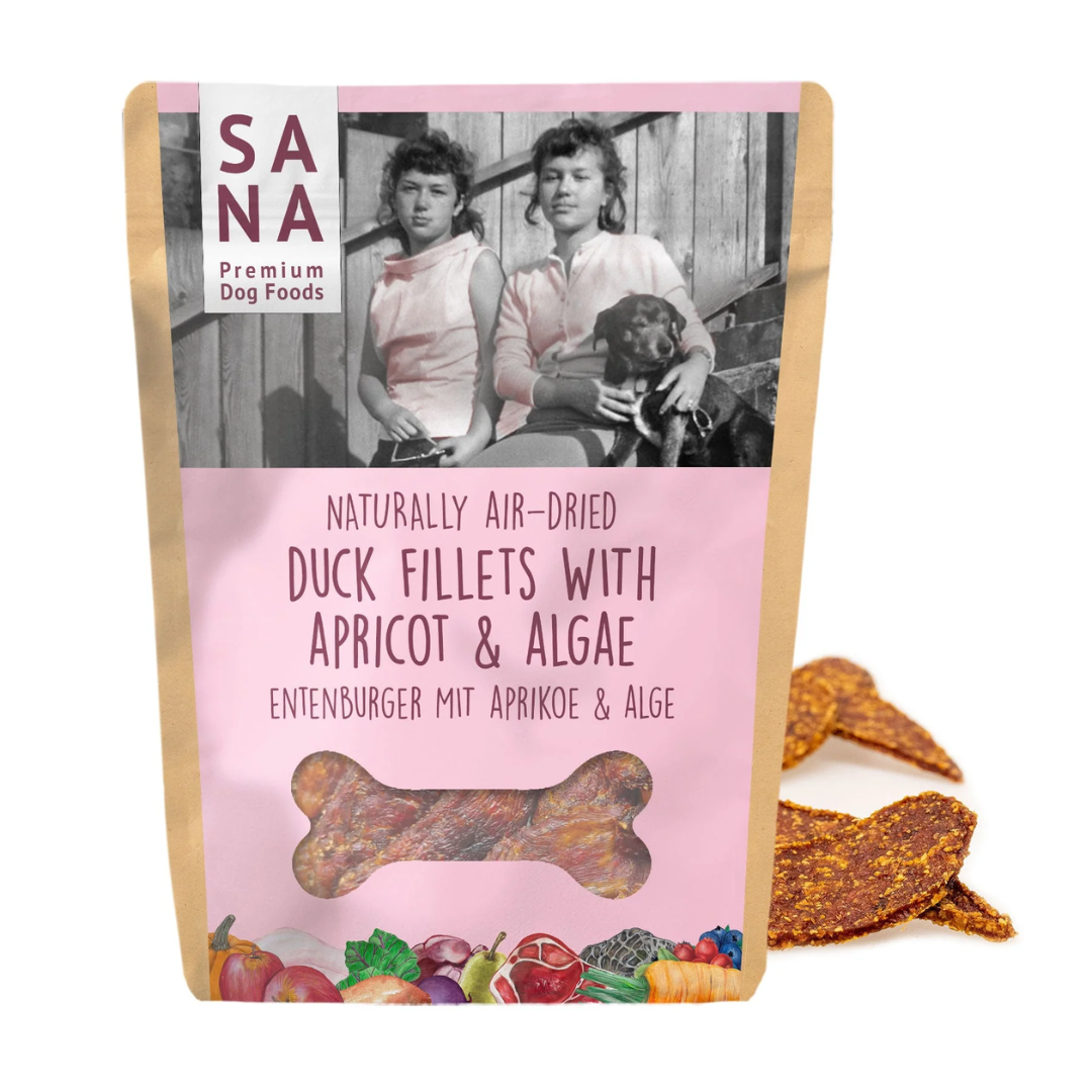 Sana Air Dried Duck Fillets with Apricot Algae Fetch Your Pet Needs