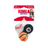 Small Kong Sport Ball 3 Pack