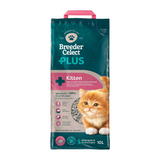 A bag of Breeder Celect Plus Kitten Litter